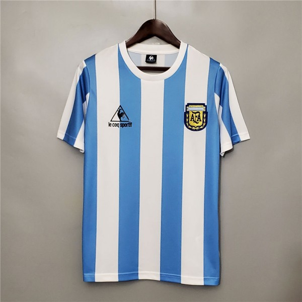 Argentina 1986 Home Football Shirt