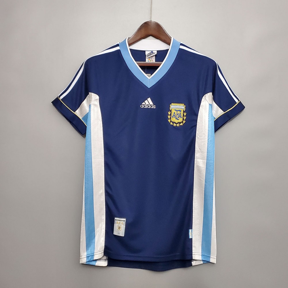 Argentina 1998 Away Football Shirt