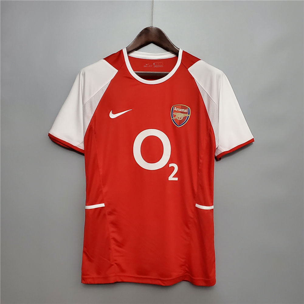 Arsenal 2002 2004 Home Football Shirt