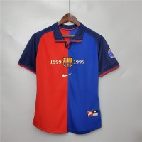 Barcelona 1999-2000 Home Football Shirt