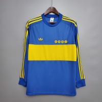 Boca Juniors 1981 Home Football Shirt Long sleeve