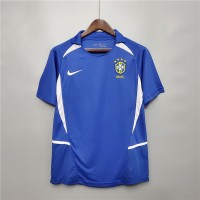 Brazil 2002 Away Football Shirt