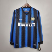 Inter Milan 2010 2011 home Football Shirt long sleeve