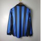 Inter Milan 1998 home Football Shirt long sleeve