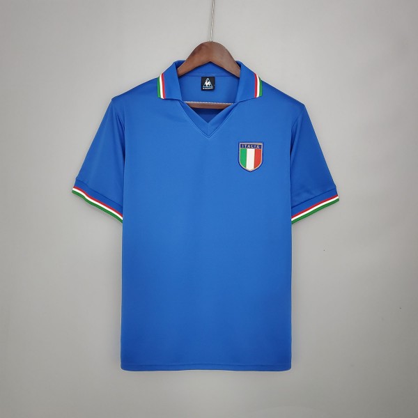 Italy 1982 Home Football Shirt