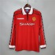 Manchester United 1998-1999 Home Football Shirt Long Sleeves