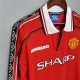 Manchester United 1998-1999 Home Football Shirt Long Sleeves