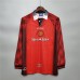 Manchester United 1996 1997 Home Football Shirt Long Sleeves