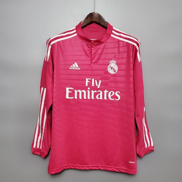 Real Madrid 2014-2015 Away Football Shirt Long Sleeve
