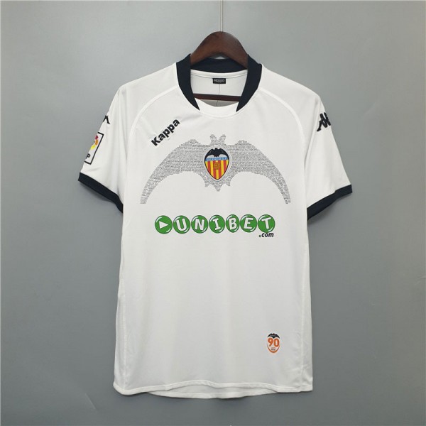 Valencia 2009 2010 Home Football Shirt